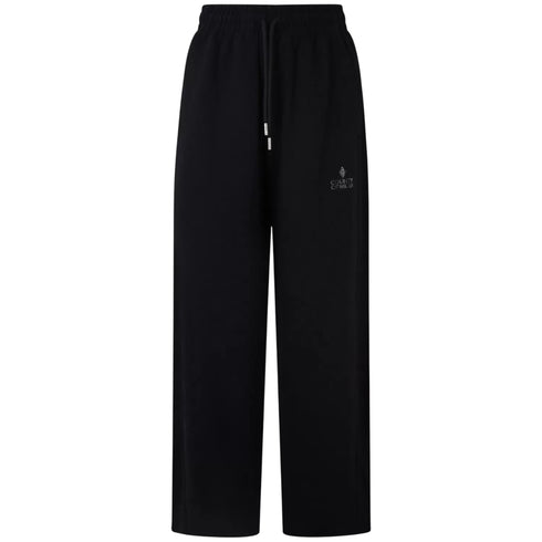 Pantalone Donna sportivo, modello a palazzo, in cotone elasticizzato
